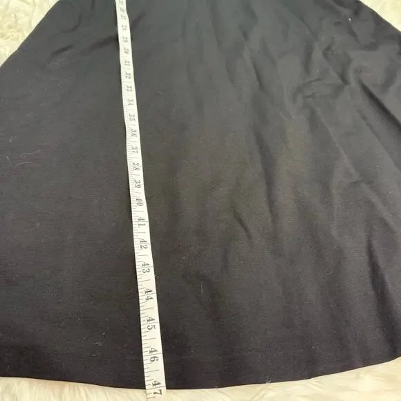 Boden Women's Sleeve Detail Midi Dress Black Size 8R NWT - Picture 3 of 16